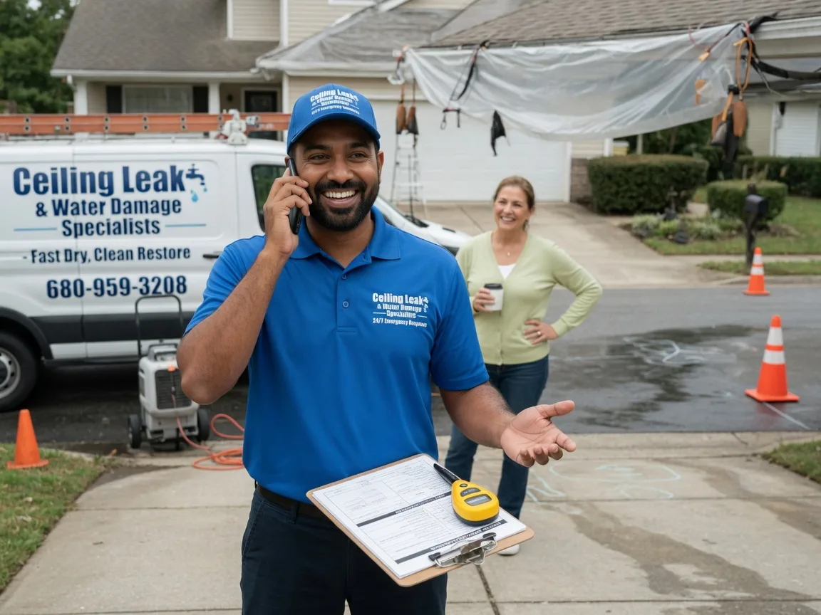 Ceiling Leak Cleanup Toomsboro, GA FAQs